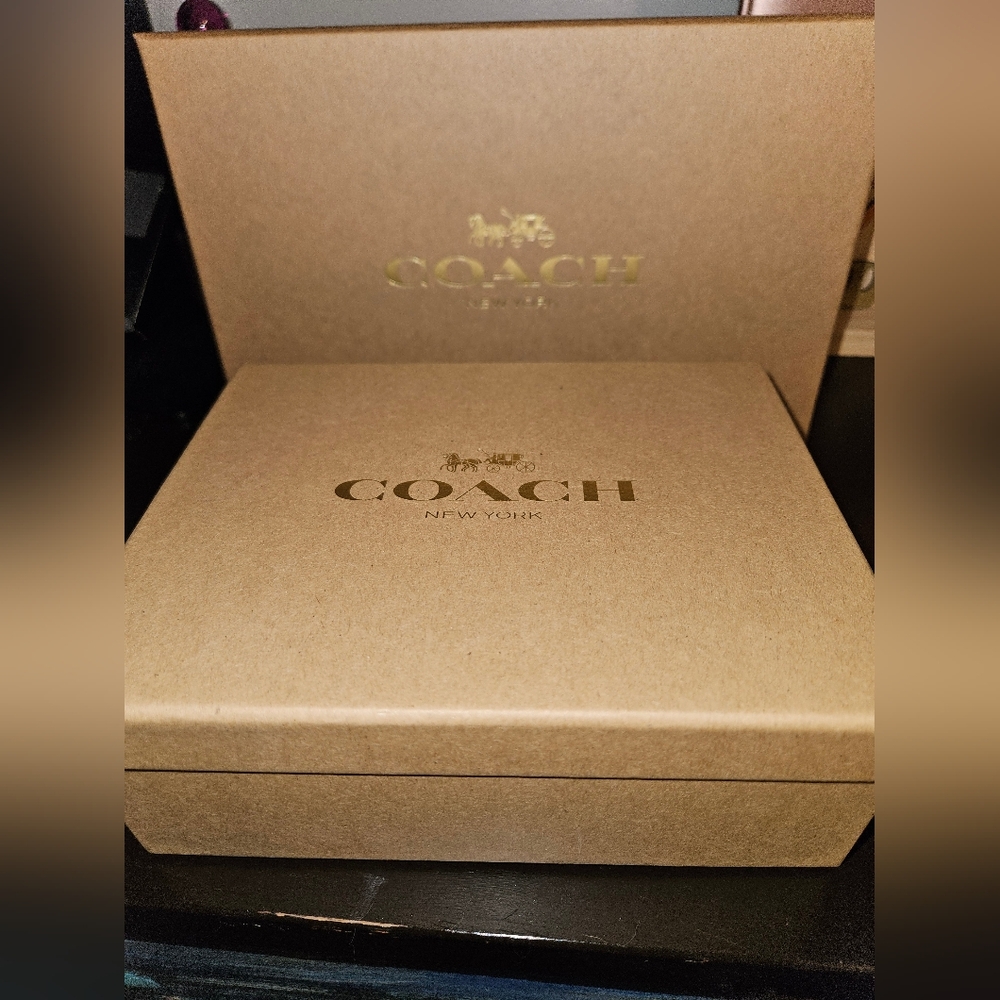 2 Empty Coach Boxes Mint Condition
